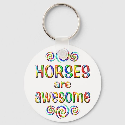 HORSES ZIJN GEWELDIGE SLEUTELHANGER (Voorkant)