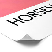 Horseshoe Bay Bermuda Travel Poster (Hoek)