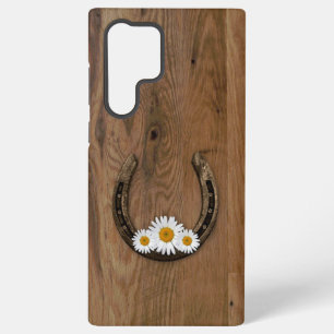 Horseshoe en Madeliefjes Samsung Galaxy Hoesje