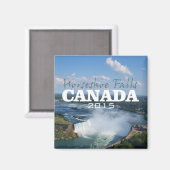 Horseshoe Falls Canada Travel Magnet Change Year (Recto/Verso)