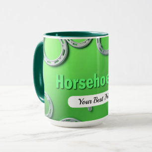 Horseshoe Geluks Mok Custom