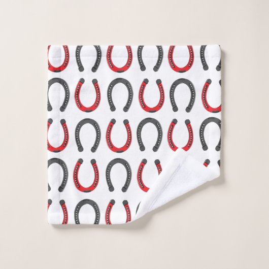 Horseshoe Good Luck Horseshoe (Gant de toilette)