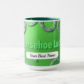 Horseshoe Luck Mug Custom (Centre)