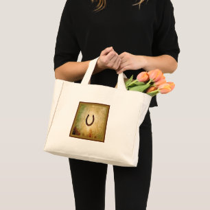 Horseshoe Mini Tote Bag