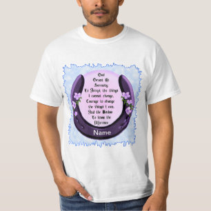Horseshoe Serenity gebed t-shirt