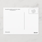 Horsetooth Falls Briefkaart (Achterkant)
