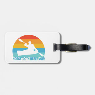 Horsetooth Reservoir Colorado Kayak Bagagelabel