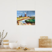 Horsey Windpomp Poster (Keuken)