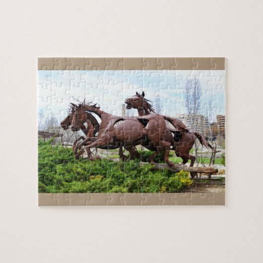 Horsgebeeld Legpuzzel (Horizontaal)