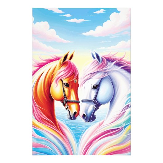 Horshart Foto Afdruk (Voorkant)