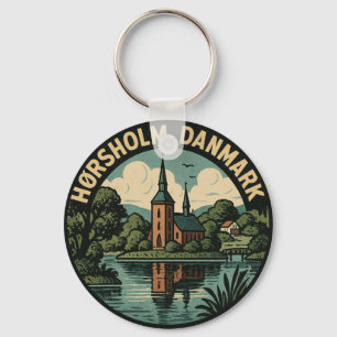 Hørsholm Denemarken Kerk Sleutelhanger