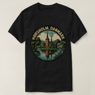 Hørsholm kerk in Denemarken T-shirt