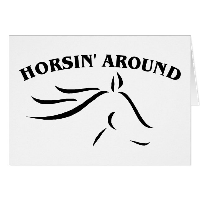 Horsin' autour (Devant horizontal)
