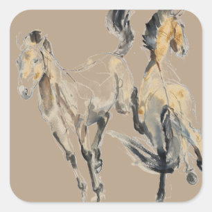 Horsing 2013 vierkante sticker
