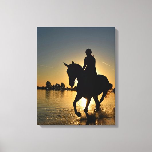 Horsing Around Canvas Afdruk (Voorkant)