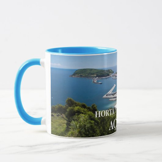 Horta Faial Panoramic Mok (Links)