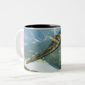 Horten Ho229 Tweekleurige Koffiemok (Voorkant links)