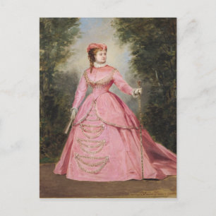 Hortense Schneider 1868 Briefkaart