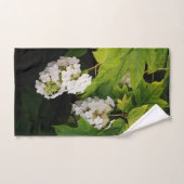 Hortensia à feuilles d'orme (Serviette à main)