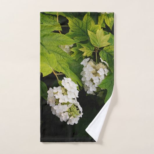 Hortensia à feuilles d'orme (Serviette à main)