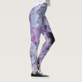 Hortensia bleu-clair et rose Legging (Droite)