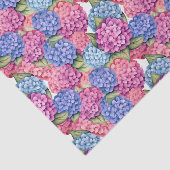 Hortensia Bloemen  Tissuepapier (Detail)