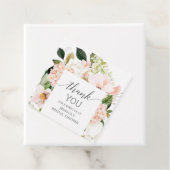 Hortensia Bruiloft Uitnodiging Bedankbriefje Bedankjes Labels (In situ)