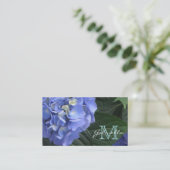 Hortensia : Cartes de visite de monogramme (Debout devant)