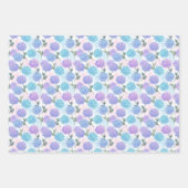  hortensia patroon inpakpapier vel (Voorkant 3)