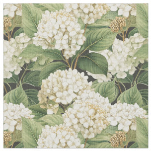 Hortensia waterverf bloem Boho retro bloemen Stof