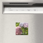 Hortensia's Bedankt Magneet (Insitu (Vaatwasser))