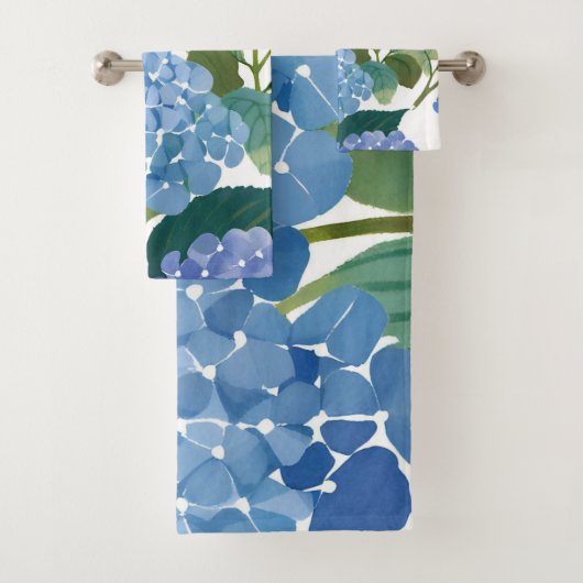 Hortensias bleus | Beau buisson floral (En situation)
