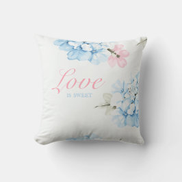 Hortensia's Pastel Bloei Kussen