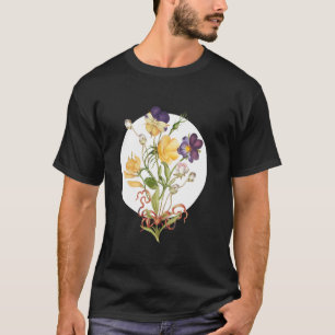 Horticulturist Iris Bloem Planten Botanische Tuin T-shirt