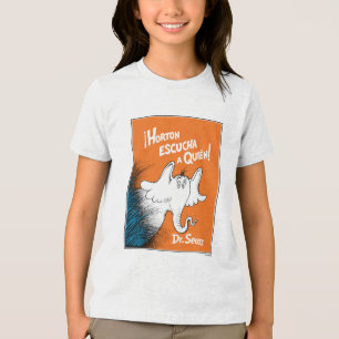 Horton Escucha A Quien Spaanse Boekomslag Tri-Blend Shirt