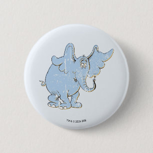 Horton Hears A Who   Horton van streek Ronde Button 5,7 Cm
