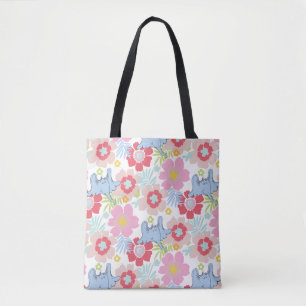 Horton Hears A Who Pastel Bloem Patroon Draagtas