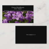 Hortus 2 - Visitekaartje voor bloemen (Voorkant / Achterkant)