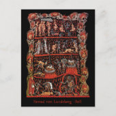 Hortus Deliciarum Briefkaart (Voorkant)