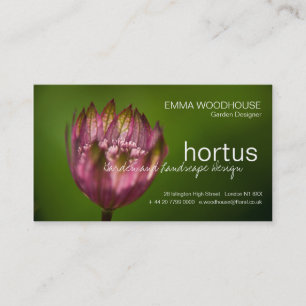 Hortus - Grand Carte de visite de la Maîtrise