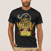 Horus Egyptian God Ra Pyramids Ancient Mythology T-shirt (Voorkant)