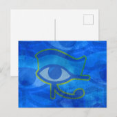 Horus Eye-Briefkaart Briefkaart (Voorkant / Achterkant)