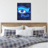 Horus Eye Canvas Afdruk (Insitu (Slaapkamer))