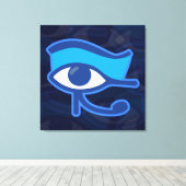Horus Eye Canvas Afdruk (Insitu (Houten vloer))