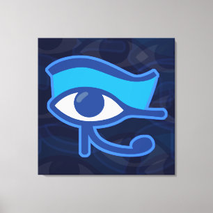 Horus Eye Canvas Afdruk