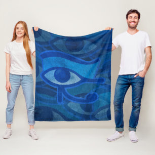 Horus Eye Fleece Deken