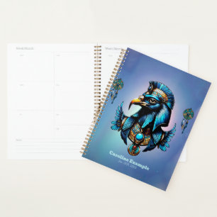 Horus is de Egyptische valkengod. Planner