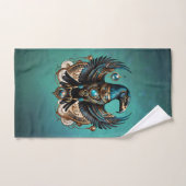 Horus le dieu faucon. (Serviette à main)