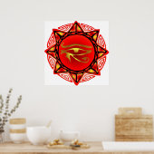 Horus Storm Poster (Keuken)