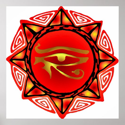 Horus Storm Poster (Voorkant)